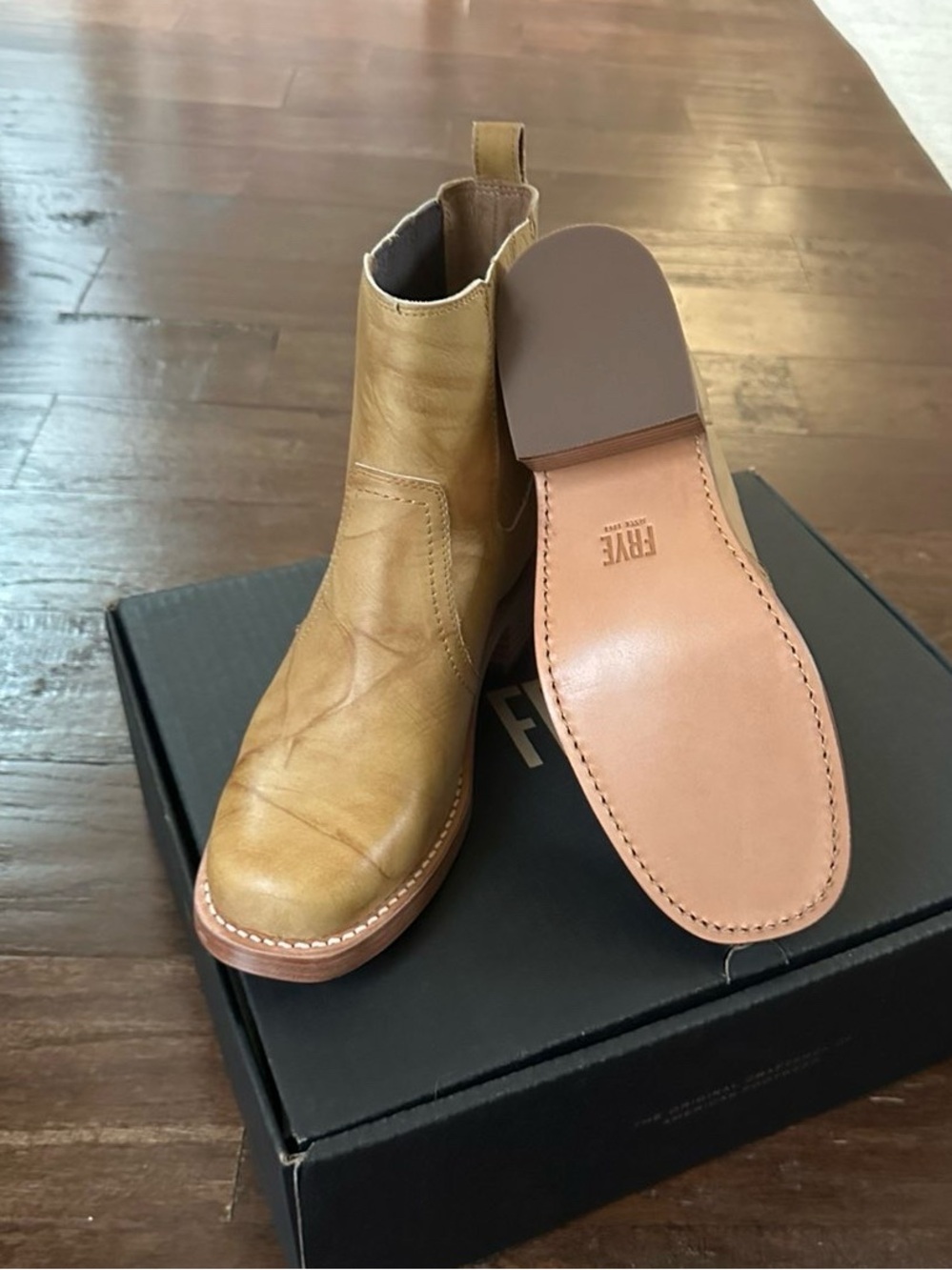 FRYE Campus Platform Chelsea Boot Banana size 8 Brand new - Picture 14 of 16